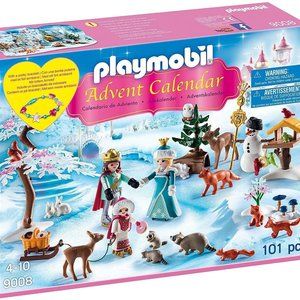 Playmobil 9008 Christmas Advent Calender "Royal Ice Skating Trip" New in Box